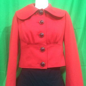 Isabel and Nina Red Jacket